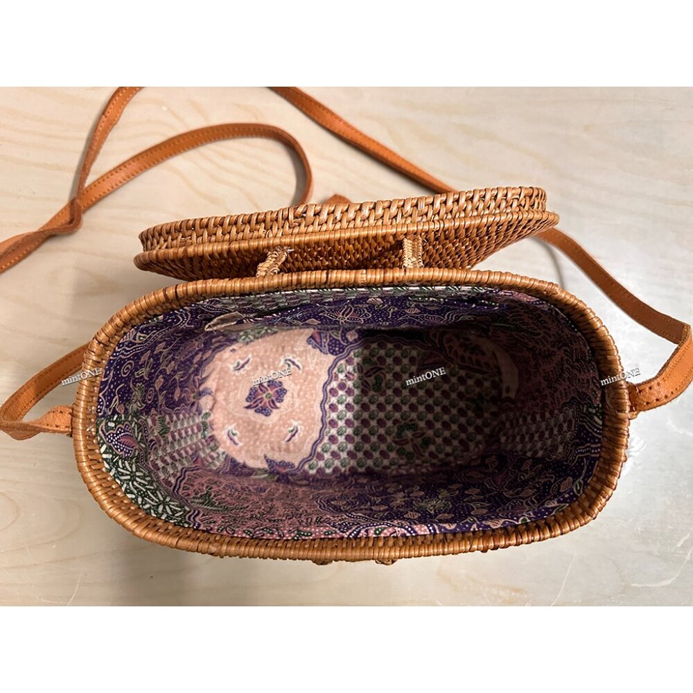 Raffia Crossbody Bag - Picture 5 of 5